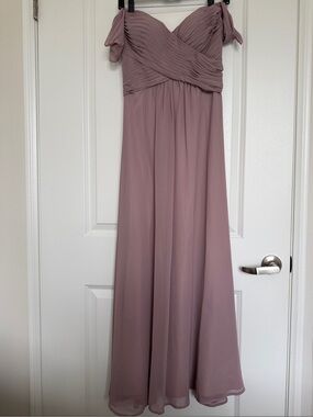 Birdy Grey Strapless Mauve Spencer Bridesmaid Dress